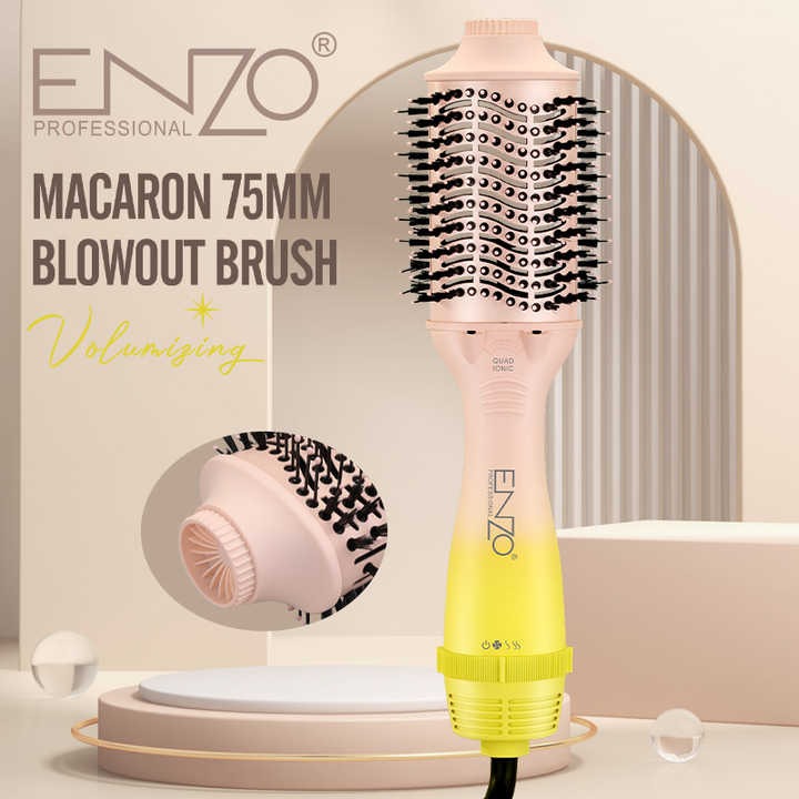 ENZO Brosse à air chaud Styler