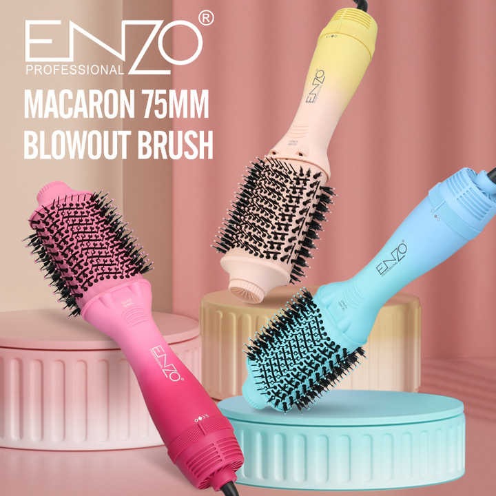 ENZO Brosse à air chaud Styler