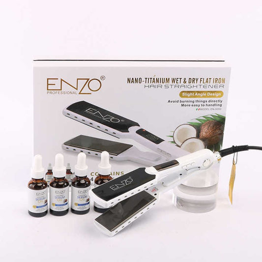 ENZO  professionnel titane fer plat fer à lisser