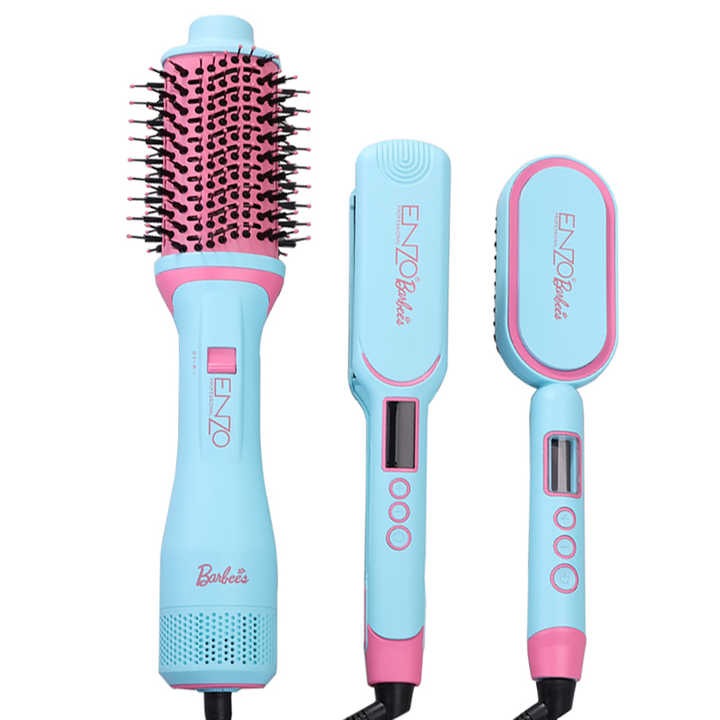 ENZO 3 en 1 brosse à Air chaud chauffage peigne à cheveux