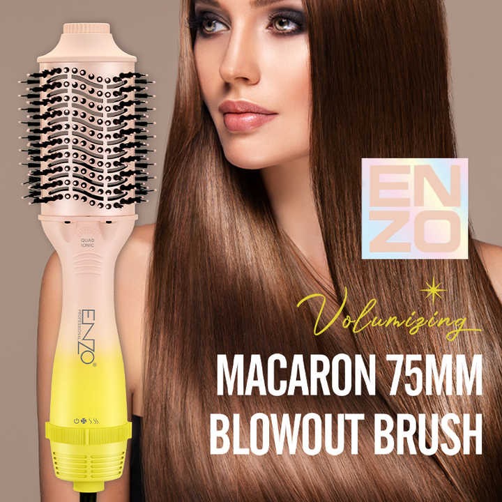 ENZO Brosse à air chaud Styler
