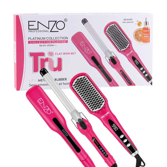 ENZO 3 en 1 bigoudi professionnel