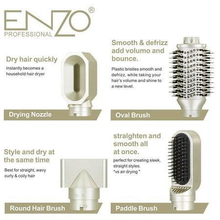 Supersonic Flex Hair Styler Kit V8