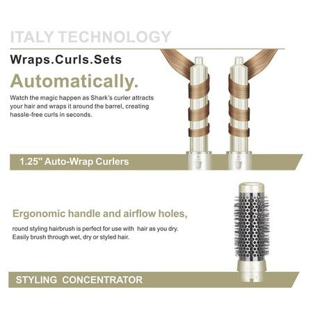 Supersonic Flex Hair Styler Kit V8