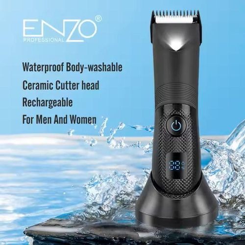 ENZO EN-698 : La Tondeuse Waterproof Sans Fil pour un Rasage Précis et Confortable
