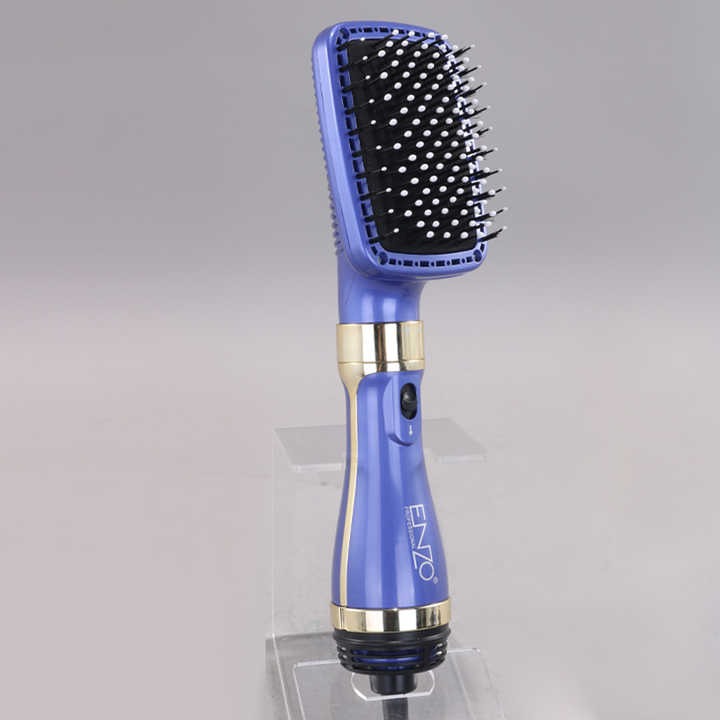 Brosse Sèche-Cheveux ENZO – Coiffage 2-en-1 Professionnel