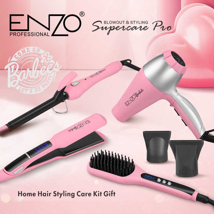 ENZO EN-6313 4 en 1 Styler cheveux style Tout ensemble