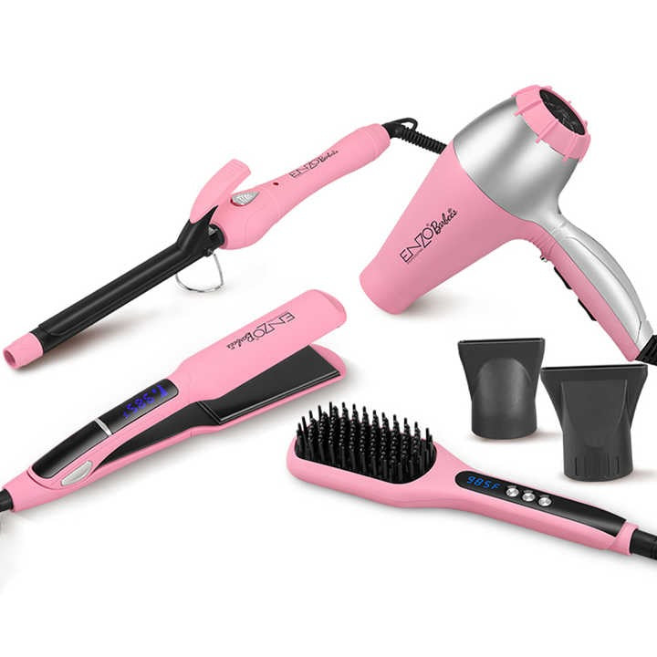 ENZO EN-6313 4 en 1 Styler cheveux style Tout ensemble