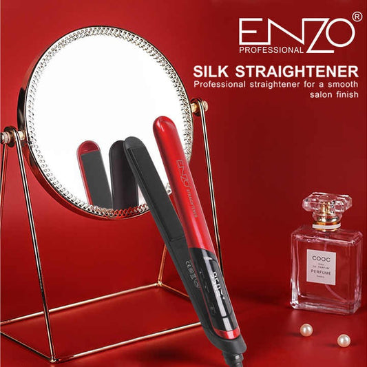 ENZO — lisseur de cheveux plaque en Tourmaline, fer plat, Design personnalisé avec étiquette privée et revêtement en céramique